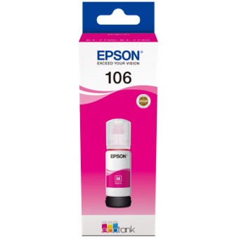 Cartucho tinta epson c13t00r340 106 ecotank magenta ink et - 7700 - et - 7750