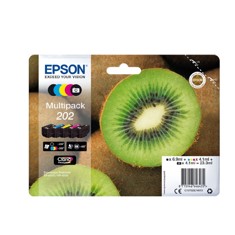 Multipack epson t02e740 5 colores claria 202  kiwi