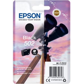 Cartucho tinta epson t02v140 502 negro ink