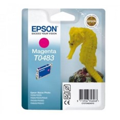 Cartucho tinta epson t048340 magenta stylus photo r200 - r300 - r500 -  caballito de mar