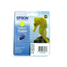 Cartucho tinta epson t0484 amarillo 13ml stylusphoto r200 -  220 -  300 -  320 -  rx500 -  600 -  620 -  640a -  caballito de mar