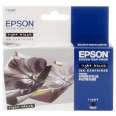 Cartucho tinta epson t059740 r2400 negro claro