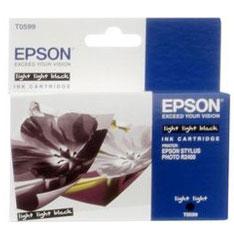 Cartucho tinta epson t059940 r2400 negro claro pigmentado