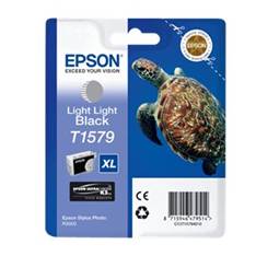 Cartucho tinta epson t157940 gris claro para epson photo r3000 - c13t15794010 -  tortuga