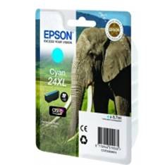 Cartucho tinta epson t243240 cian xl xp - 750 c13t24324010 -  elefante