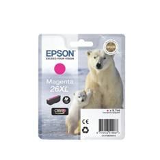 Cartucho tinta epson t263340 magenta xl xp - 600 - 605 - 700 - 800 -  oso polar