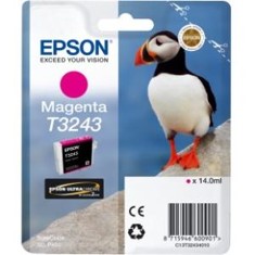 Cartucho tinta epson c13t32434010 magenta ultrachrome hi - gloss2