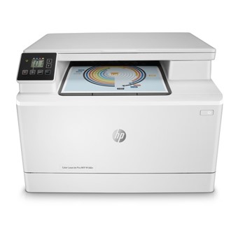 Multifuncion hp laser color laserjet pro m180n a4 -  16ppm -  usb -  red