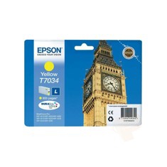 Cartucho tinta epson t703440 amarillo wp - 4025 - 4095 - 4525 -  big ben