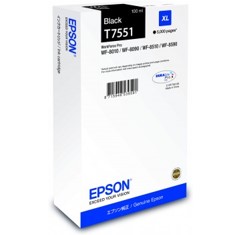 Cartucho tinta epson c13t755140 negro xl 5000 paginas