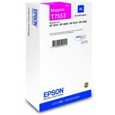 Cartucho tinta epson c13t755340 magenta xl 4000 paginas