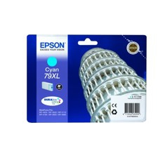 Cartucho tinta epson t790240 cian 79xl wf - 5000(serie) -  torre de pisa