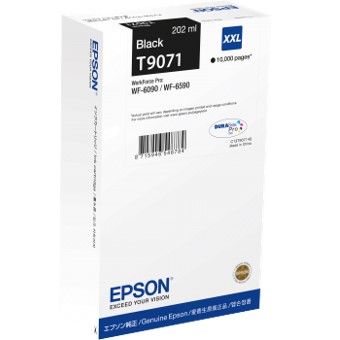 Cartucho tinta epson t9071 negro xxl wf - 6xxx ink 10000 paginas