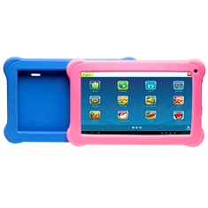 Tablet denver 10.1pulgadas - wifi - 0.3mpx - 16gb rom - 1 gb ram - 4400mah para niños + fundas azul y rosa