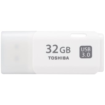 Memoria usb 3.0 toshiba 32gb hayabusa blanca