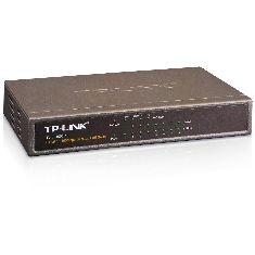 Switch 8 puertos 10 - 100 4 ptos poe tp - link