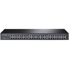 Switch 48 puertos 10 - 100 - 1000 rack 19pulgadas 1u tp - link