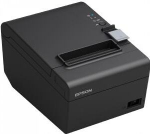 Impresora ticket termica epson tm - t20 iii red & usb negra