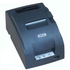 Impresora ticket epson tm - u220d negra serie