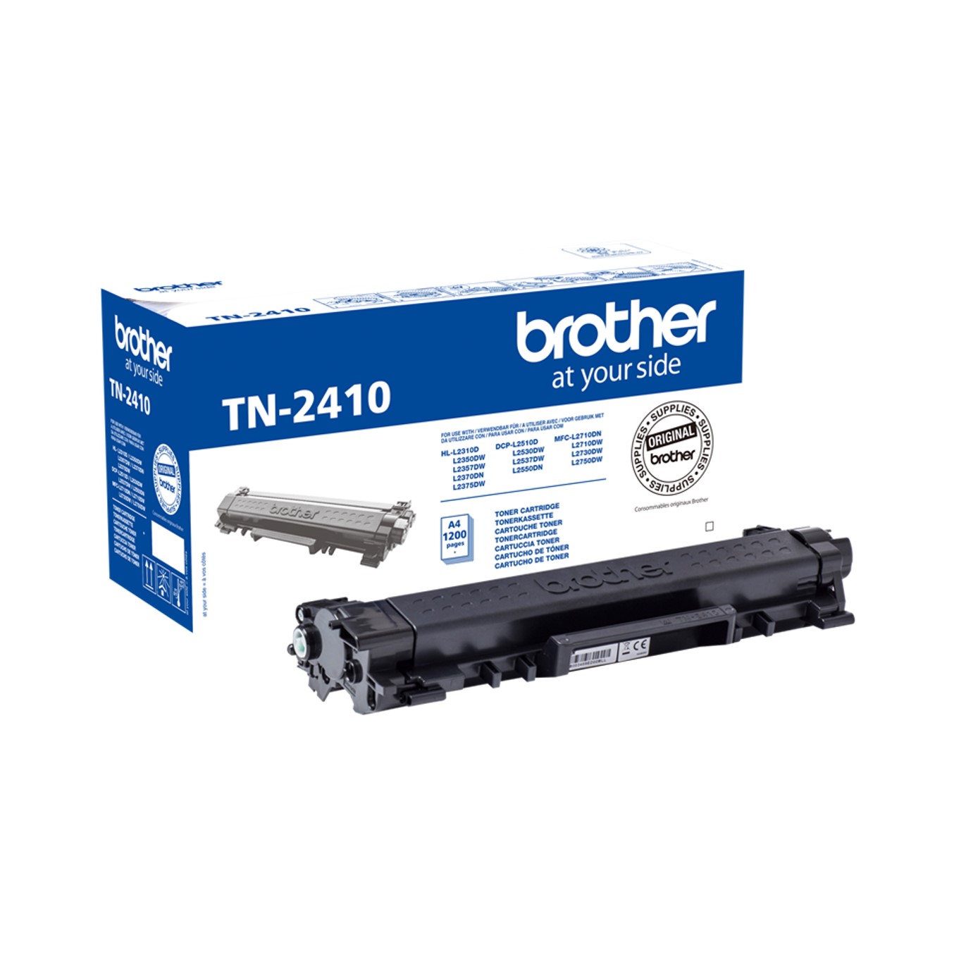 Toner brother tn2410 negro 1200 paginas