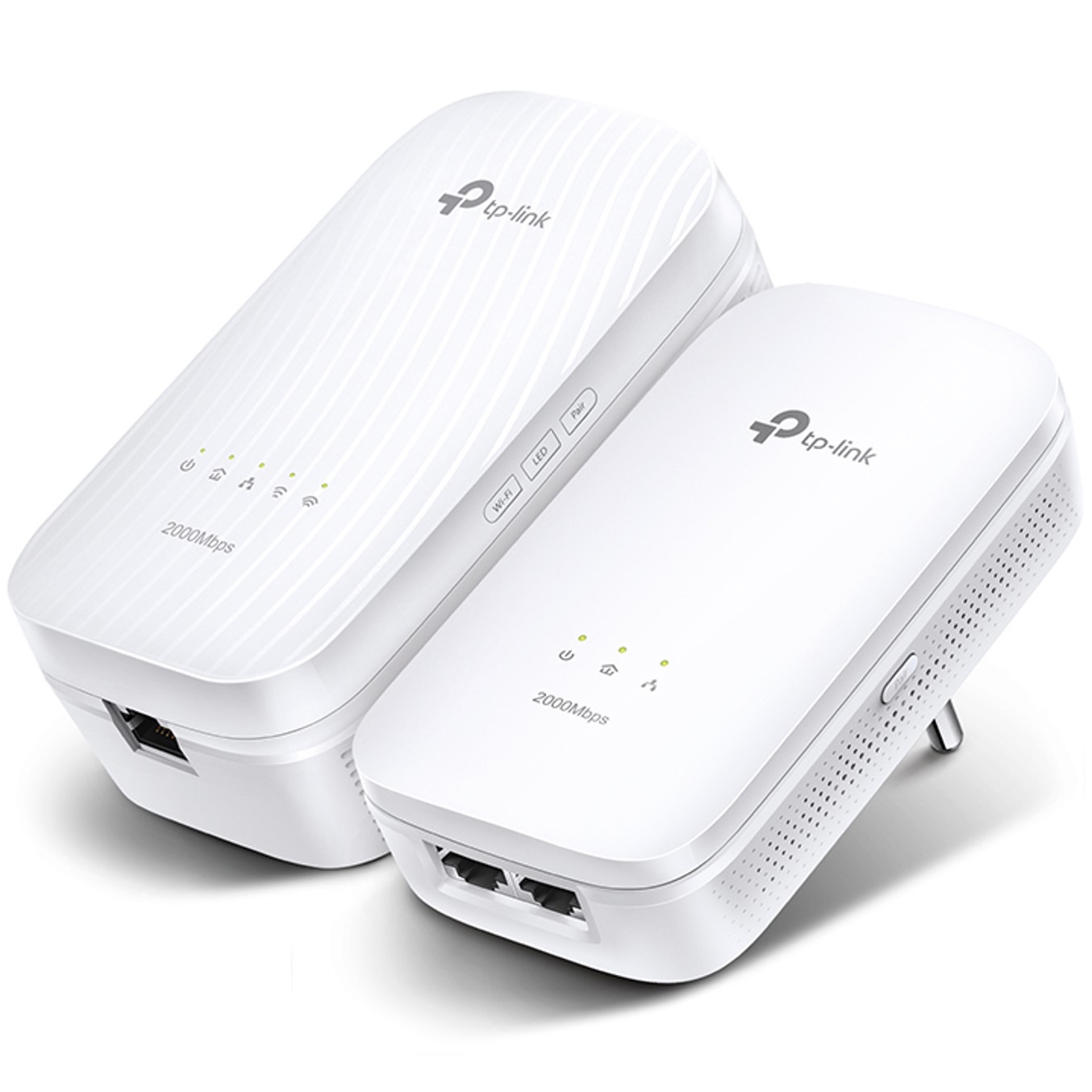 Kit de adaptadores powerline tp - link tl - wpa9610 kit gigabit av2000 wifi ac