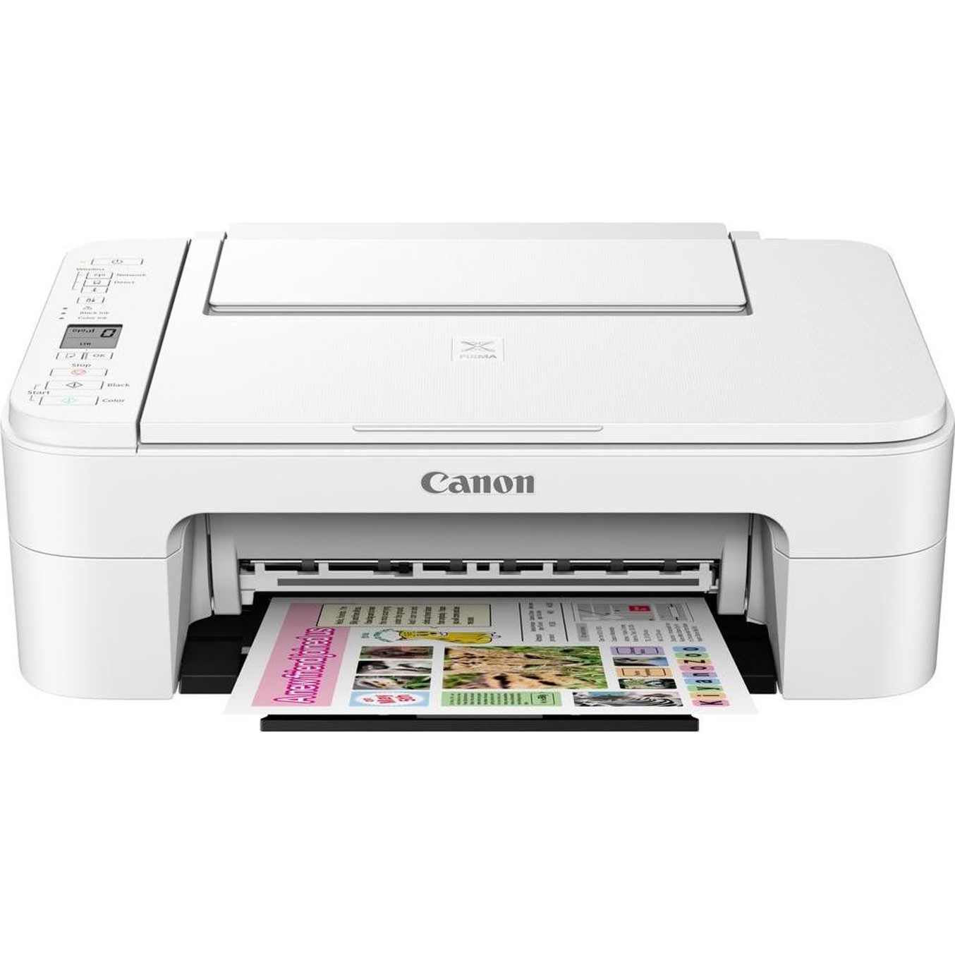 Multifuncion  canon ts3151 inyeccion color pixma a4 -  encendido automatico -  blanca -  wifi