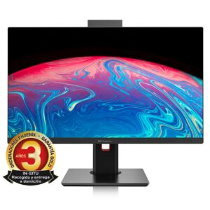 Ordenador pc all in one aio phoenix 23.8pulgadas fhd ajustable altura y rotativo - web cam -  intel i5 9400 - 8 gb ddr4 - 480 gb ssd