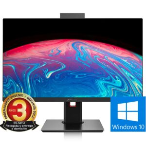 Ordenador pc all in one aio phoenix 23.8pulgadas fhd ajustable altura y rotativo - web cam -  intel i5 9400 - 8 gb ddr4 - 480 gb ssd  windows 10