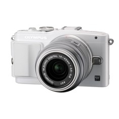 Camara digital olympus e - pl6 expresion kit blanca 16mp -  14 - 42mm - lcd 3pulgadas - full hd +sd 8gb wifi