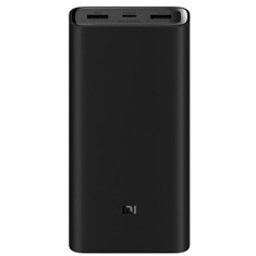 Bateria externa portatil xiaomi power bank 3 pro 20000 mah -