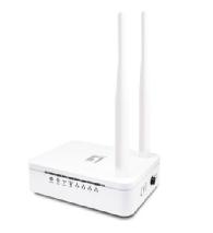 Router wifi level one 300n 4 puertos ethernet 2 antenas fijas wps