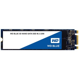 Disco duro interno solido hdd ssd wd western digital blue wds100t2b0b 1tb m.2 2280 sata 6 gb - s