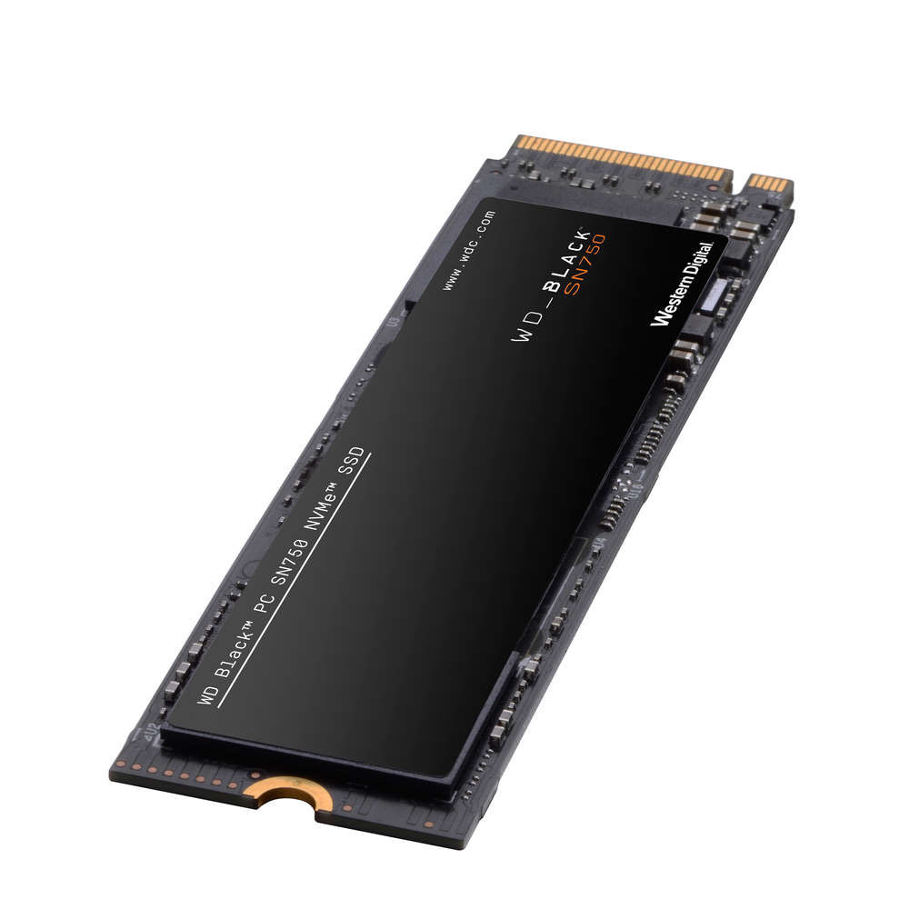 Disco duro interno solido hdd ssd nvme m.2 wd western digital black sn750 wds500g3x0c 500gb pci express alto rendimiento