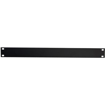 Panel solido wp 1u metalico negro