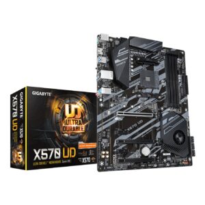 Placa base gigabyte amd x570 - ud socket am4 ddr4x4 3200mhz max 128gb hdmi atx