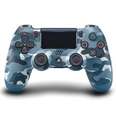 Accesorio sony ps4 -   mando dualshock azul camuflaje