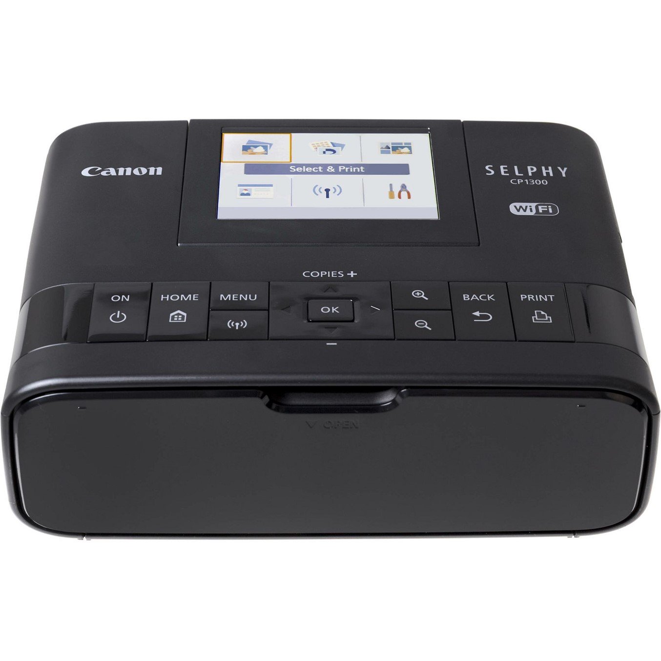Impresora canon cp1300 sublimacion color photo selphy 300x300ppp -  wifi -  usb -  negro