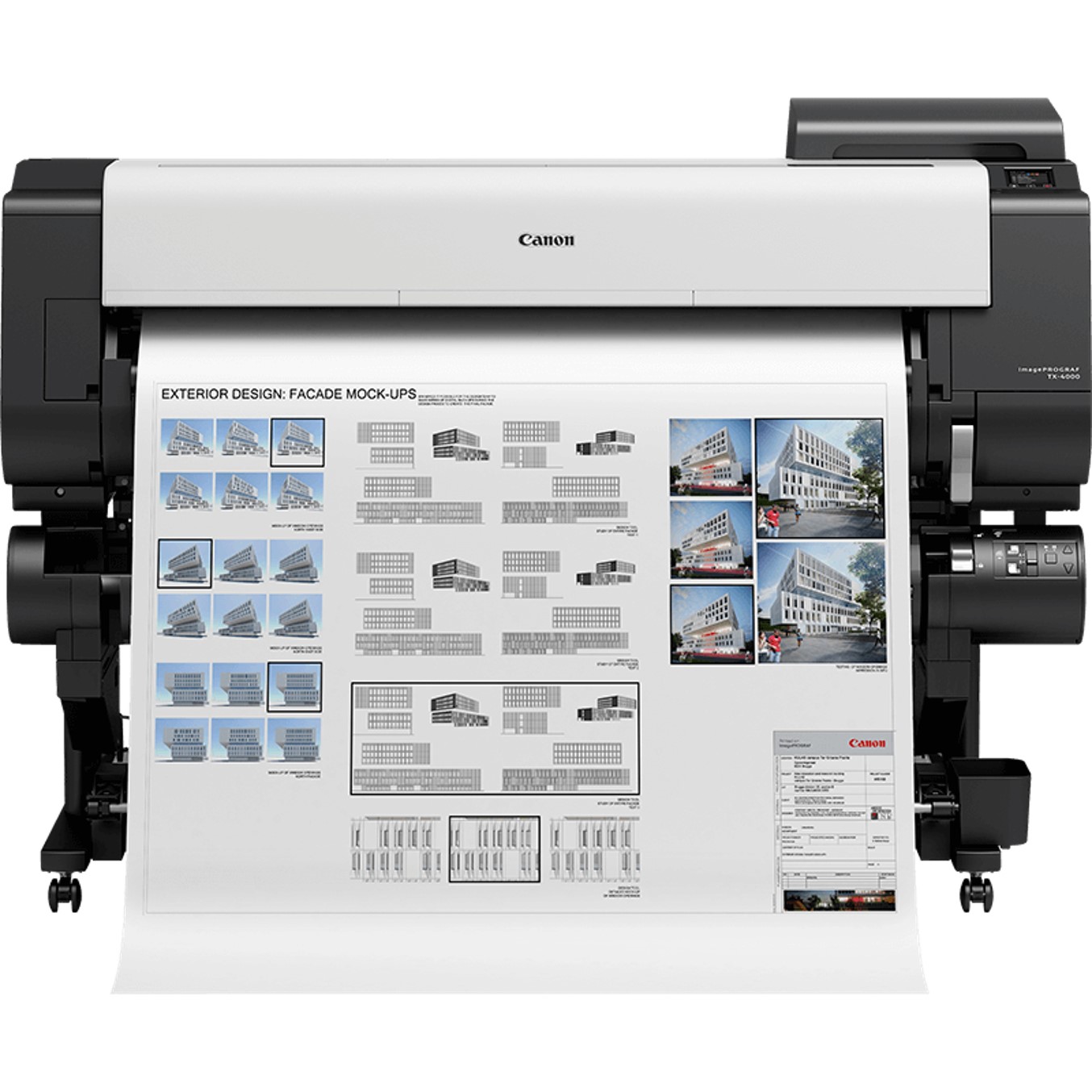 Plotter canon tx - 4000 imageprograf a1 44pulgadas - 2400ppp - usb - wifi - diseño cad - tinta 5 colores - tactil 3pulgadas - doble rollo