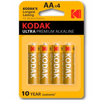Blister pilas kodak alcalina ultra aa lr6 -  4 pilas