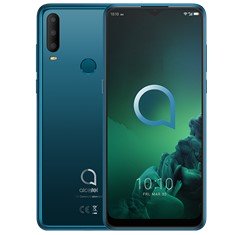 Telefono movil smartphone alcatel 3x (2020) verde - 6.52pulgadas -  64gb rom -  4gb ram -  16+8+5 mpx -  8 mpx -  4000 mah -  4g -  dual sim -  huella