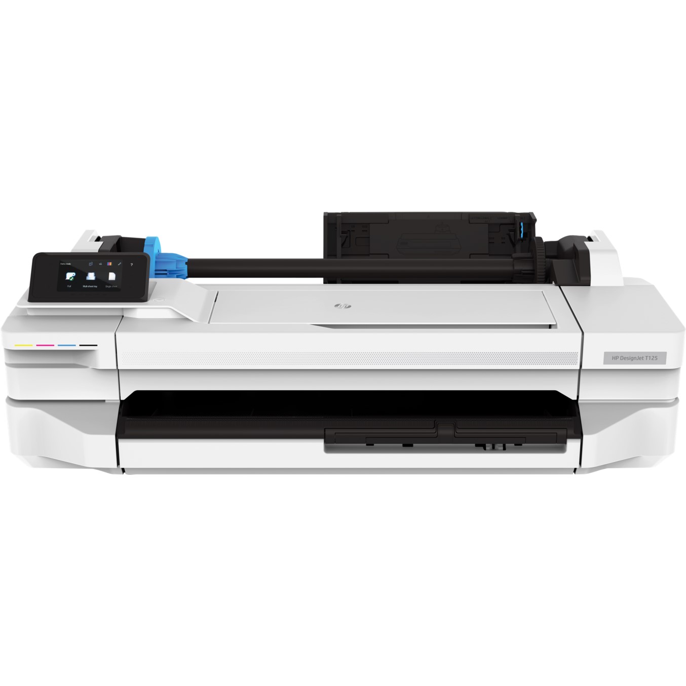 Plotter hp designjet t125 a1 24pulgadas -  1200ppp -  256mb -  usb -  red -  wifi