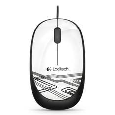 Mouse raton logitech m105 optico usb blanco