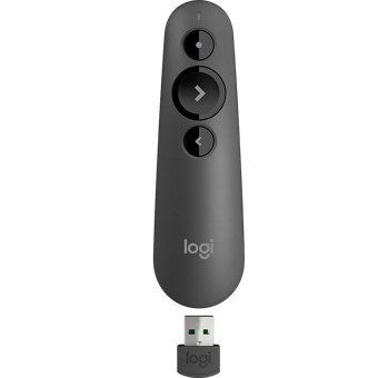 Mando wireless inalambrico logitech r500 -  bluetooth -  operativo hasta 20 metros -  negro