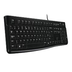 Teclado logitech k120 usb negro portugues