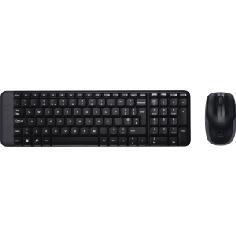 Teclado + mouse logitech mk220 wireless inalambrico ingles