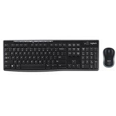 Teclado + mouse logitech mk270 wireless inalambrico portugues