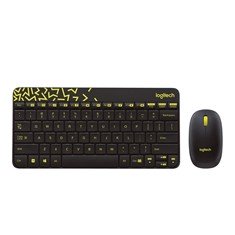 Teclado + mouse logitech mk240 nano wireless inalambrico us ingles