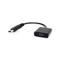 Cable adaptador gembird displayport macho a vga hembra