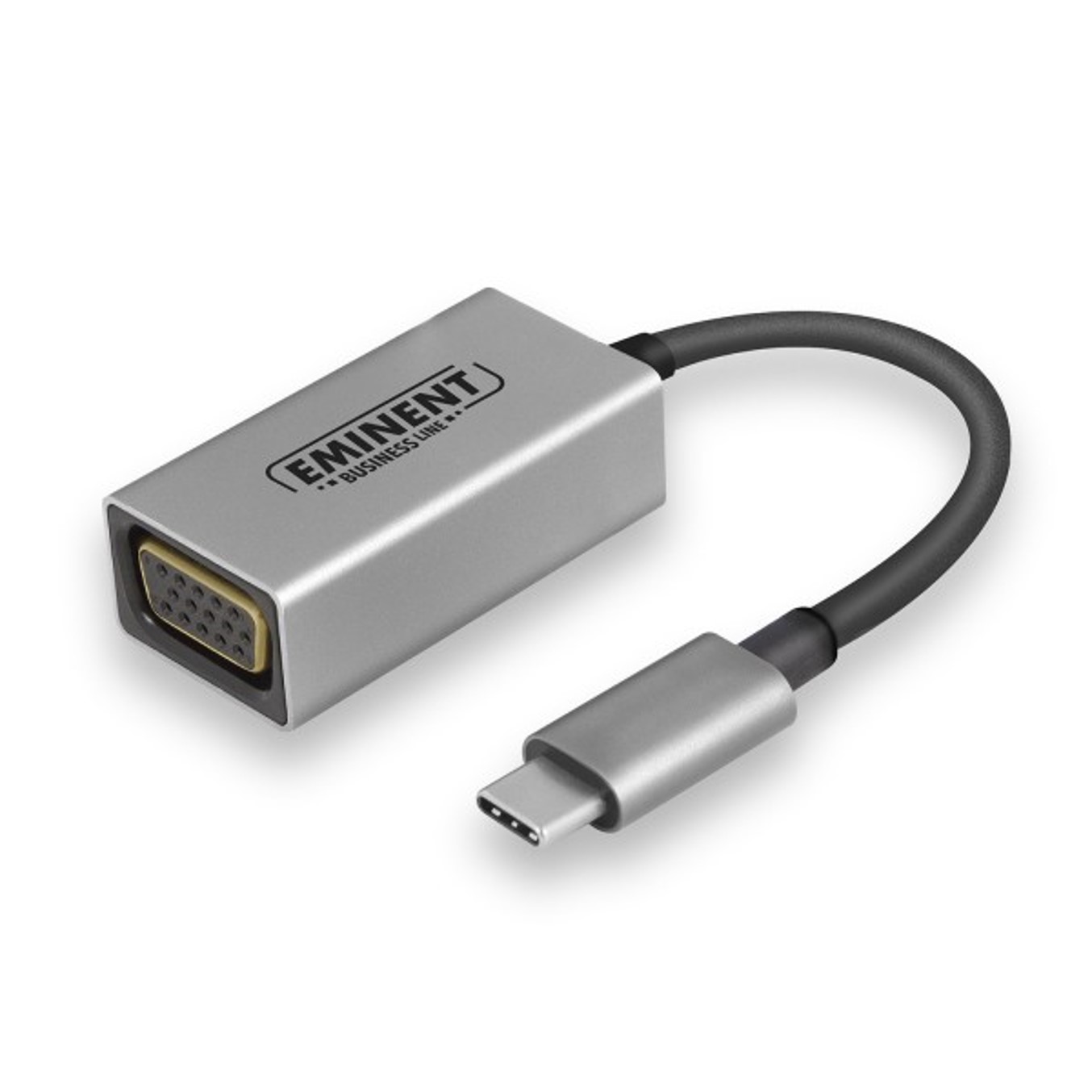 Conversor eminent usb tipo c -  vga - macho - hembra