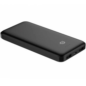 Powerbank conceptronic 10.000mah 2 puerto usb (5v 2a) color negro